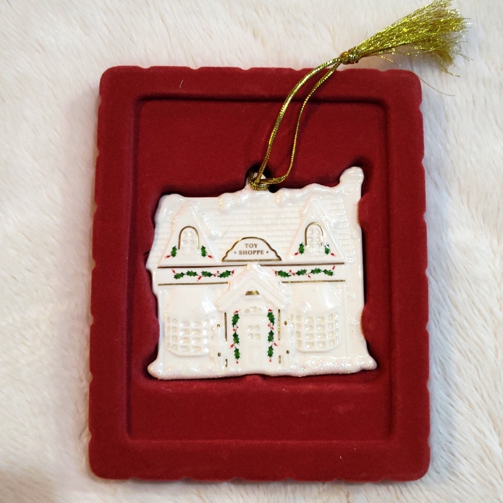 NWT Lenox Christmas Village Toy Shoppe Ornament